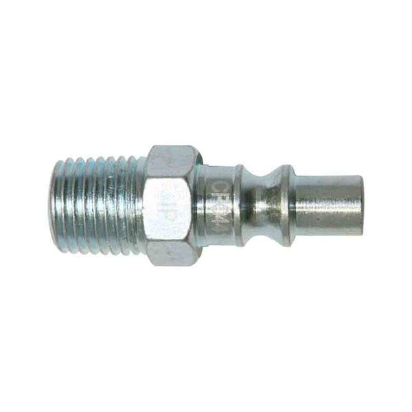 Interstate Pneumatics 1/4 Inch ARO Series Coupler Plug x 1/4 Inch Male NPT, PK 6 CPO441-D6 - main